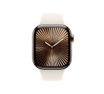 Apple Watch Series 10 OLED 42 mm Numérique 374 x 446 pixels Écran tactile 4G Or Wifi GPS (satellite)