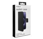 Celly WALLY1081 mobile phone case 17.5 cm (6.9") Wallet case Black