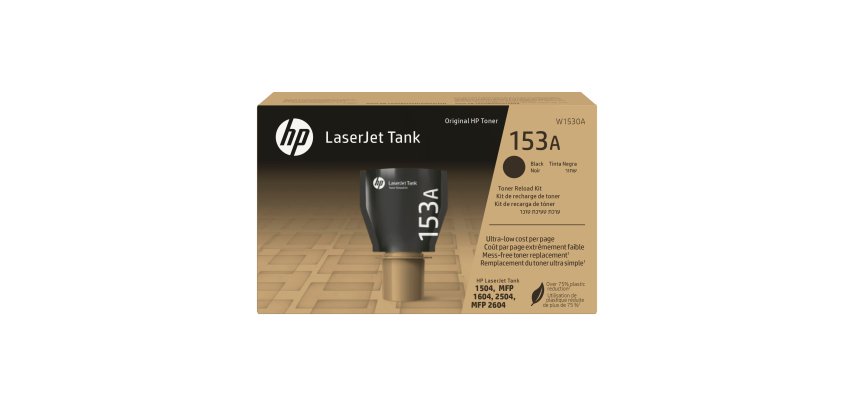 HP Kit di ricarica del toner nero originale LaserJet Tank 153A