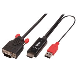 Lindy Câble adaptateur HDMI vers VGA 1m