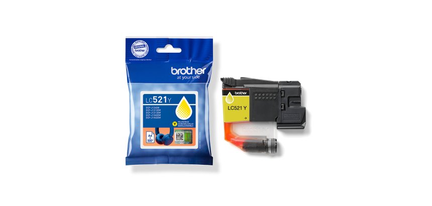 Cartouche Brother LC521 couleurs séparées pour imprimante jet d'encre