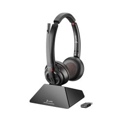 Poly Micro-casque Savi 8220 DECT UC USB-A 1880-1900 MHz certifié Microsoft Teams