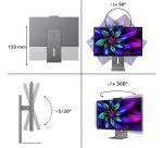 Philips Brilliance 27E3U7903/00 écran plat de PC 68,6 cm (27") 5120 x 2880 pixels 5K Ultra HD LCD Gris