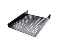 StarTech.com Étagère pour Rack Serveur 2U - Plateau Cantilever Universel Ventilé pour Rack et Armoire d'équipement Réseau 19" - Acier Haute Résistance - Capacité de Poids 23kg - Étagère de 55,8cm de Profondeur