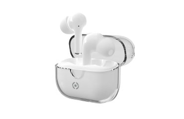 Celly CLEAR Auriculares True Wireless Stereo (TWS) Dentro de oído Llamadas/Música USB Tipo C Bluetooth Blanco