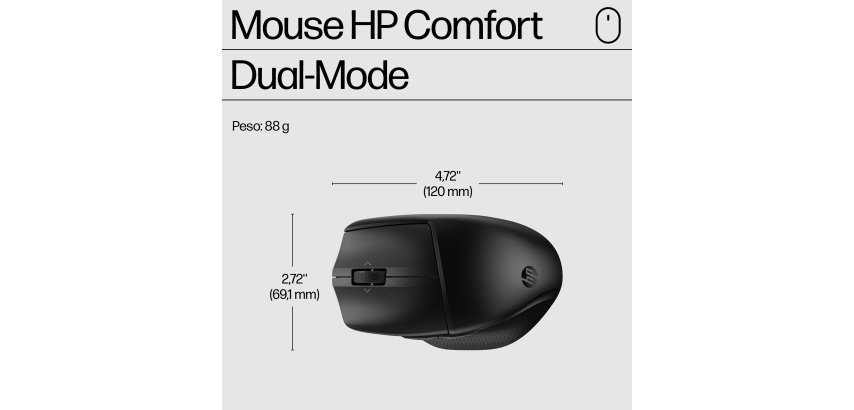 HP Combinazione di tastiera e mouse dual-mode 685 Comfort
