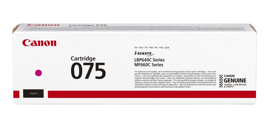 Canon 075 Cartouche de toner 1 pièce(s) Original Magenta