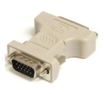 Adaptador Conversor DVI-I a VGA - DVI-I Hembra - HD15 Macho - Blanco