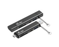 i-tec USB-C/USB-A Dongle SD, TF and 2x USB (1x USB-A, 1x USB-C)