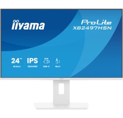 iiyama ProLite XB2497HSN-W1 écran plat de PC 60,5 cm (23.8") 1920 x 1080 pixels Full HD LED Blanc