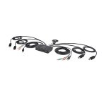 StarTech.com C2-DD46-UA2-CBL-KVM commutateur écran, clavier et souris Noir