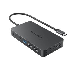 Targus HyperDrive Next Dual Alámbrico USB Tipo C Gris
