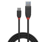 Lindy Câble USB 3.2 Type A vers C de 0.5m, 10Gbit/s, noir
