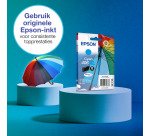 Epson Singlepack Cyaan 406XL Paraplu DURABrite Ultra-inkt