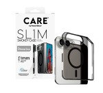 PanzerGlass CARE™ by ® SL1M Case Smokey w. Black MagSafe iPhone Duo coque de protection pour téléphones portables Housse Noir