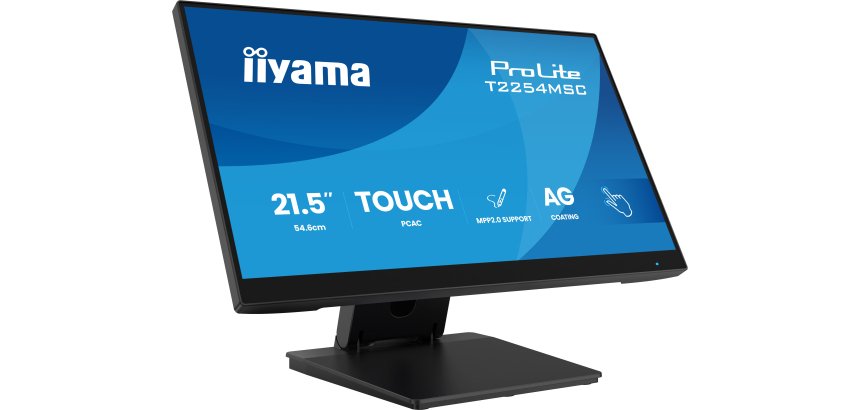 iiyama T2254MSC-B2AG computer monitor 54,6 cm (21.5") 1920 x 1080 Pixels Full HD LED Touchscreen Zwart