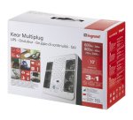 Legrand Keor ASI MULTIPLUG 600 GR gruppo di continuità (UPS) A linea interattiva 0,6 kVA 360 W 6 presa(e) AC