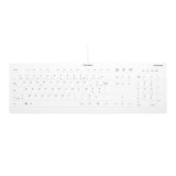 Contour Design Active Key Contour QuickClean Clavier Médical Housse Amovible Full-Size Filaire Blanc C8112
