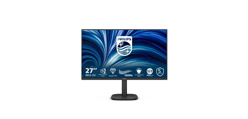 Philips 27B2N3500J/00 computer monitor 68,6 cm (27") 2560 x 1440 Pixels 2K LCD Zwart