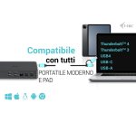 i-tec USB 3.0 / USB-C / Thunderbolt 3 Professional Dual 4K Display Docking Station Generation 2 + Power Delivery 100W