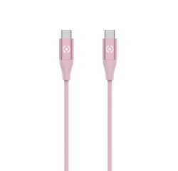 Celly USBCLIGHTCOLPK lightning cable 1.5 m Pink