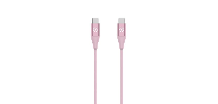Celly USBCLIGHTCOLPK cavo Lightning 1,5 m Rosa