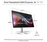 HP Écran QHD Thunderbolt 4 Series 7 Pro 27 pouces - 727pu
