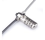 StarTech.com Cable de Seguridad Delgado de Portátil Compatible con K-Slot de 1,5m - Cable Antirrobo para Portátil con Candado de Combinación - Cable Resistente a los Cortes