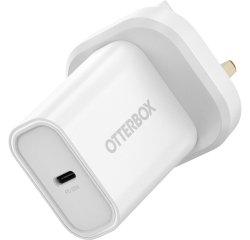 OtterBox Standard UK Wall Charger 20W - 1X USB-C 20W USB-PD Blanc