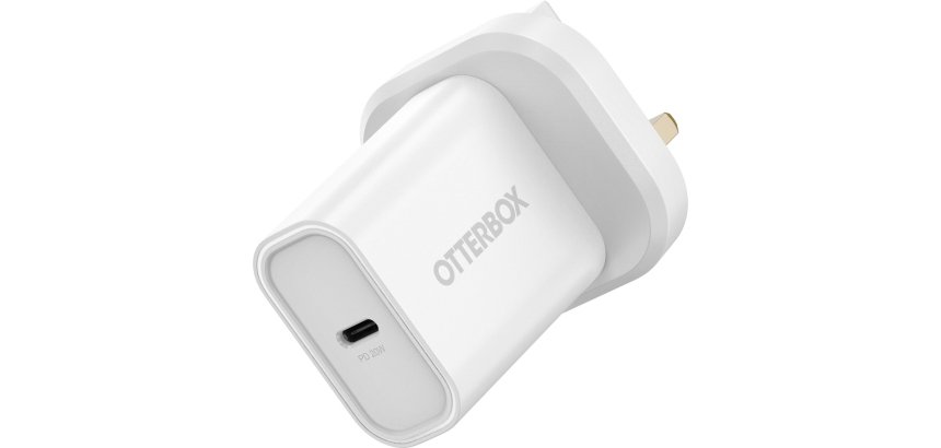 OtterBox Standard UK Wall Charger 20W - 1X USB-C 20W USB-PD Blanc