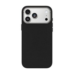 OtterBox Symmetry Cactus Leather Series pour Apple iPhone 17 Pro Max, Noir Ash