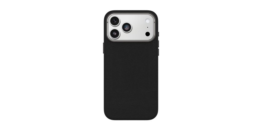 OtterBox Symmetry Cactus Leather Series voor Apple iPhone 17 Pro Max, Noir Ash