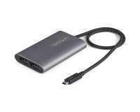 StarTech.com Adaptateur Thunderbolt vers Dual DisplayPort DP 1.4 - Adaptateur Thunderbolt vers Double 4K 60Hz DP ou Single Vidéo 8K/5K - TB vers Double Écran DisplayPort - Mac/Windows
