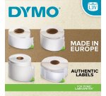 DYMO Original LabelWriter Durable Labels | 57mm x 32mm | White Poly | 800 Self-Adhesive Labels | High-Performance | For LabelWriter Label Makers