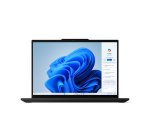 Lenovo ThinkPad T14s Gen 5 Intel Core Ultra 7 155U Ordinateur portable 35,6 cm (14") WUXGA 16 Go LPDDR5x-SDRAM 512 Go SSD Wi-Fi 6E (802.11ax) Windows 11 Pro Français Noir