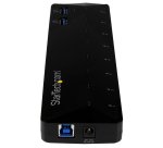 StarTech.com Concentrateur USB 3.0 (5Gbps) 10 ports avec Ports de Charge et de Synchronisation - 8 x USB-A, 2 x USB-A ports de Charge Rapide - Concentrateur USB Multiport Alimenté