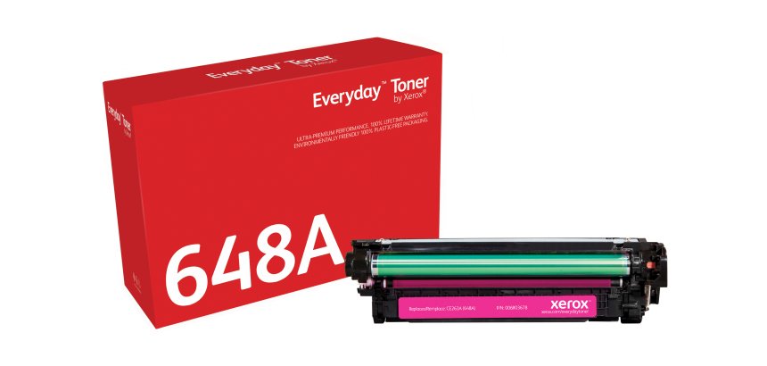 Toner Everyday™ Magenta de Xerox compatible avec HP 648A (CE263A), Capacité standard