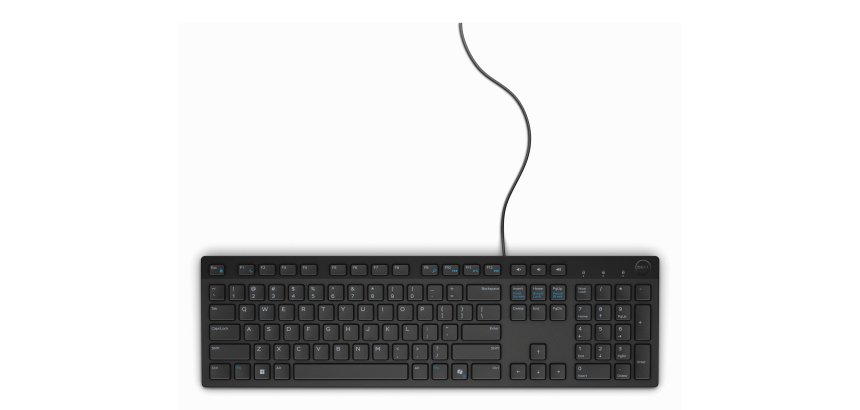 Teclado DELL 580-ADGS USB QWERTY Español Negro