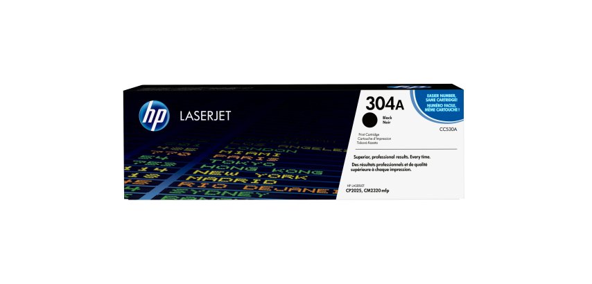 HP 304A Black Original LaserJet Toner Cartridge