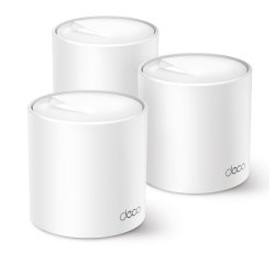 TP-Link Deco X50 (3-pack) Bi-bande (2,4 GHz / 5 GHz) Wi-Fi 6 (802.11ax) Blanc Interne