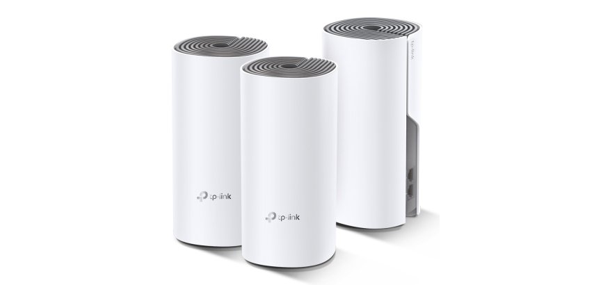 TP-Link Deco E4 (3-pack) Bi-bande (2,4 GHz / 5 GHz) Wi-Fi 5 (802.11ac) Blanc, Gris 2 Interne