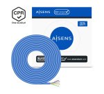 AISENS Cable de Red RJ45 LSZH CPR Dca CAT.6 UTP AWG24, Azul, 100 m