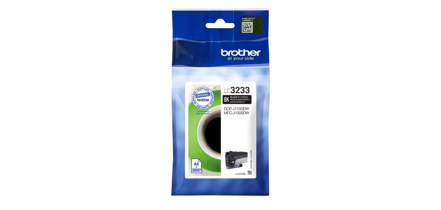 Brother LC3233BK ink cartridge 1 pc(s) Original Standard Yield Black