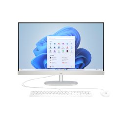 HP All-in-One 27-cr0062nf Intel® Core™ i5 i5-1335U 68,6 cm (27") 1920 x 1080 pixels PC All-in-One 16 Go DDR4-SDRAM 512 Go SSD Windows 11 Home Wi-Fi 6 (802.11ax) Blanc