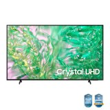 Samsung TV Crystal UHD 4K 50” UE50DU8070UXZT Smart TV Wi-Fi Black 2024, Processore Crystal 4K, 4K Upscaling, AirSlim Design, OTS Lite