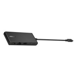 ASUS Dual 4K USB-C Dock DC201 Wired USB 3.2 Gen 2 (3.1 Gen 2) Type-C Black