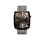 Apple Watch Series 10 OLED 42 mm Numérique 374 x 446 pixels Écran tactile 4G Titane Wifi GPS (satellite)