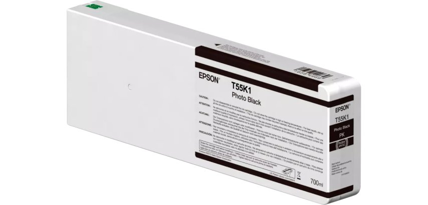 Epson Singlepack Photo Black T55K100 UltraChrome HDX/HD 700ml