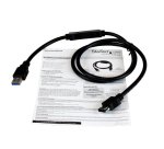 StarTech.com USB 3.0 naar eSATA HDD / SSD / ODD-Adapterkabel - 1 m eSATA Harde Schijf naar USB 3.0 Adapterkabel - SATA 6 Gbps
