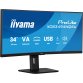 iiyama ProLite XCB3494WQSU-B1 computer monitor 86,4 cm (34") 3440 x 1440 Pixels UltraWide Quad HD LED Zwart